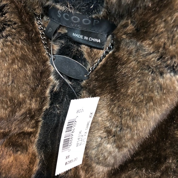 Scoop Faux Shearling Coat - Picture 4 of 4